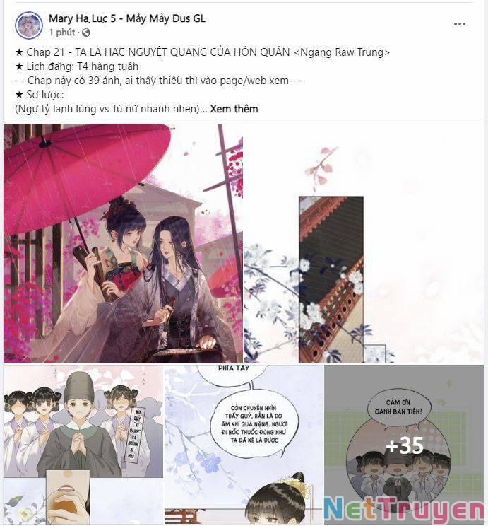 Để Ta Làm Ánh Trăng Đen Của Hôn Quân 21 trang 10