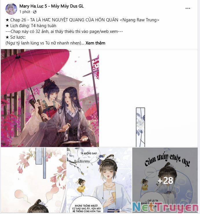 Để Ta Làm Ánh Trăng Đen Của Hôn Quân 26 trang 12