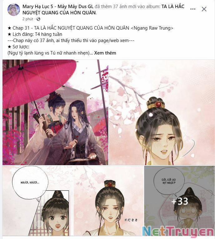 Để Ta Làm Ánh Trăng Đen Của Hôn Quân 31 trang 5