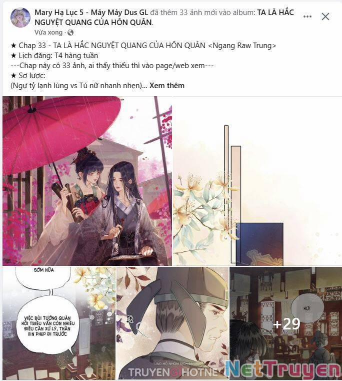 Để Ta Làm Ánh Trăng Đen Của Hôn Quân 33 trang 10