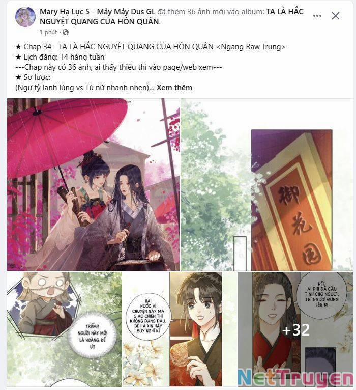 Để Ta Làm Ánh Trăng Đen Của Hôn Quân 34 trang 12