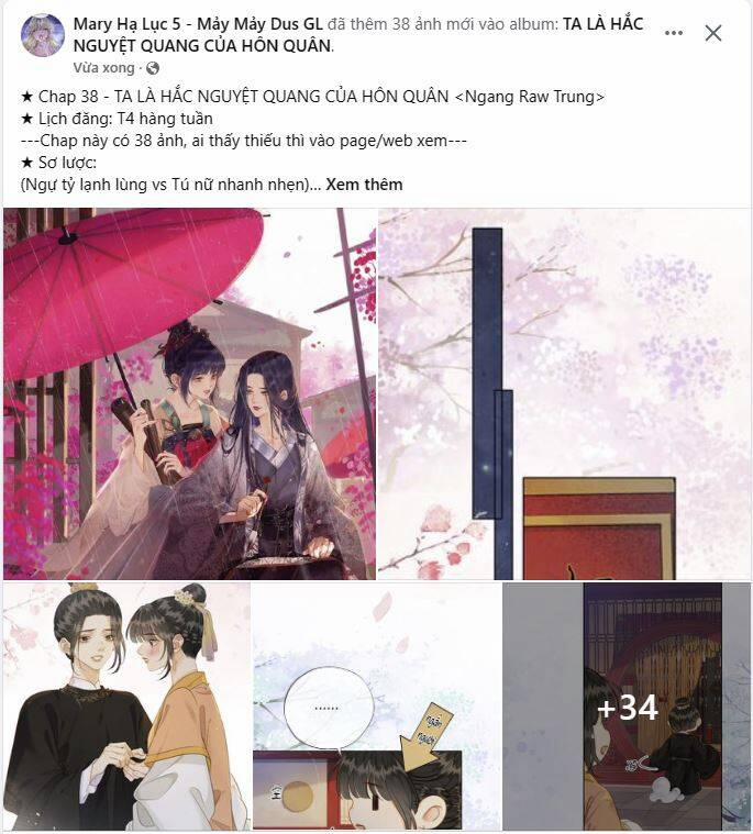 Để Ta Làm Ánh Trăng Đen Của Hôn Quân 38 trang 11