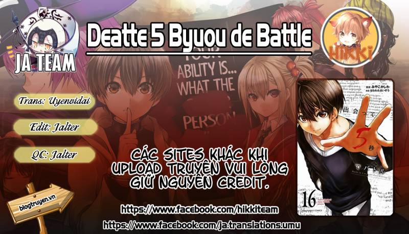 Deatte 5 Byou De Battle Chương 142 Trang 1