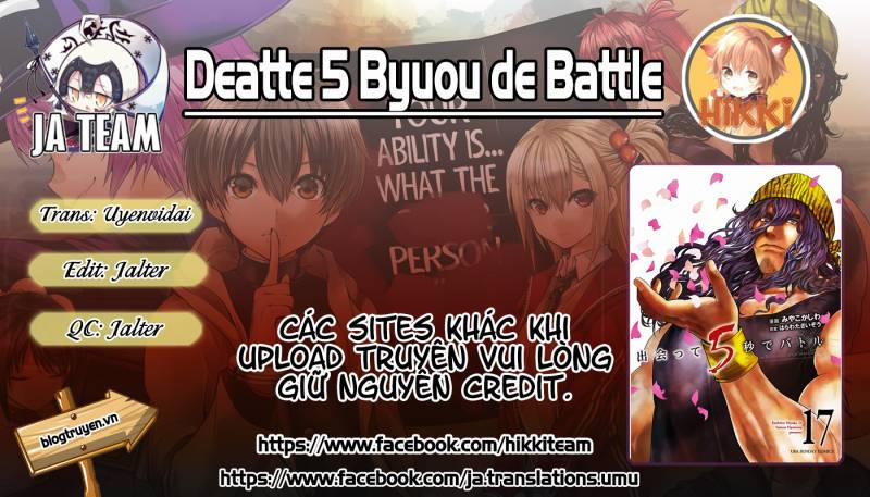 Deatte 5 Byou De Battle Chương 144 Trang 1