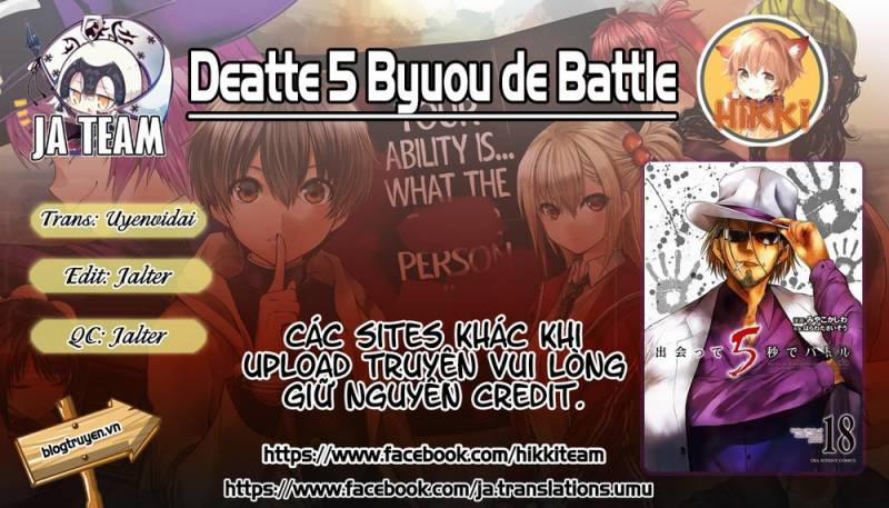 Deatte 5 Byou De Battle Chương 153 Trang 1