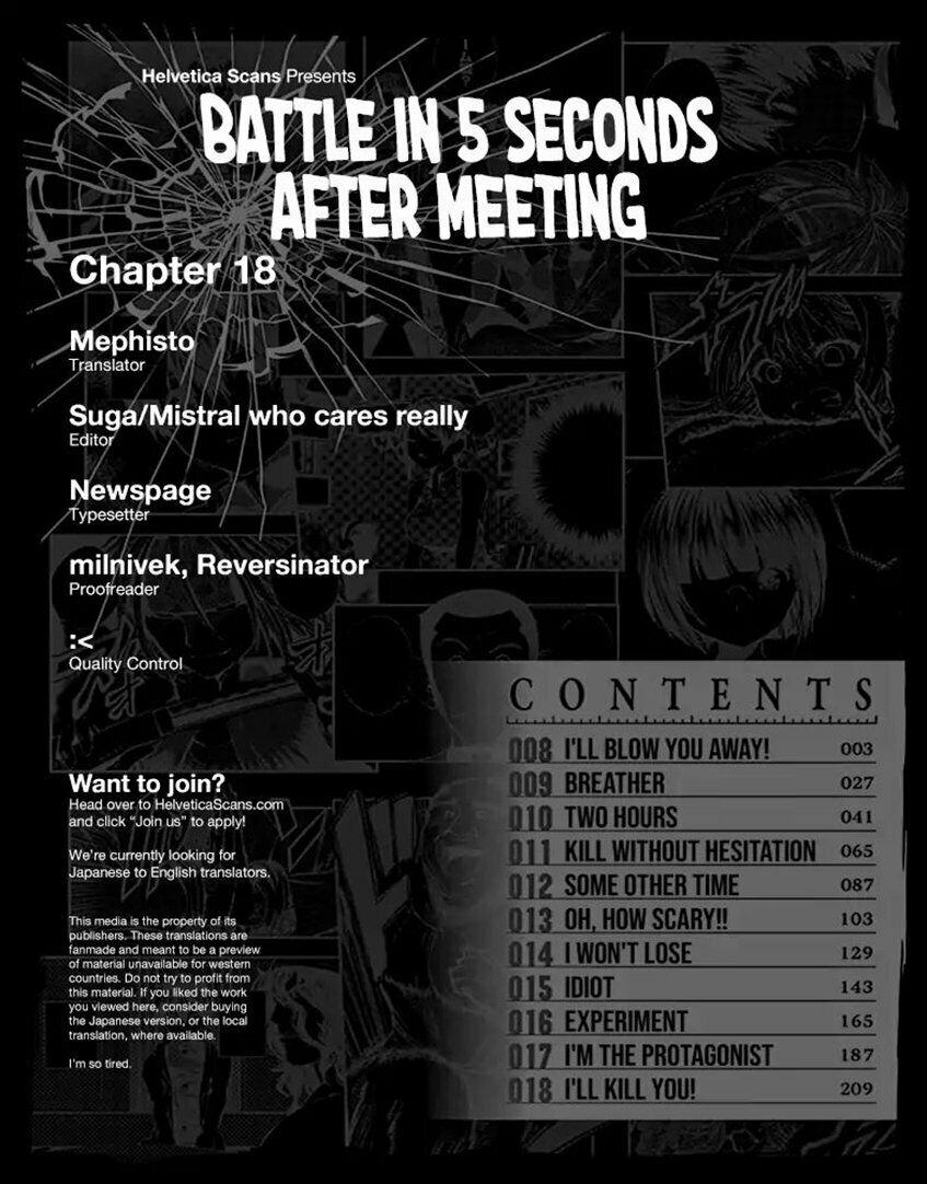 Deatte 5 Byou De Battle 18 trang 1