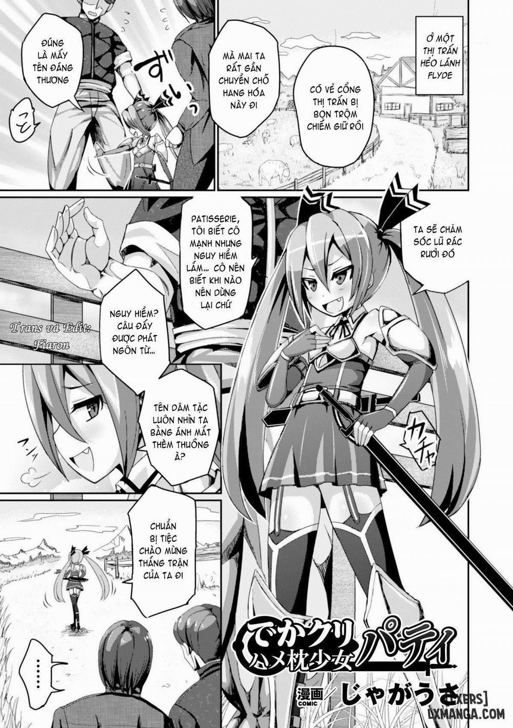 Dekakuri Hame-makura Shoujo Patty Oneshot trang 0