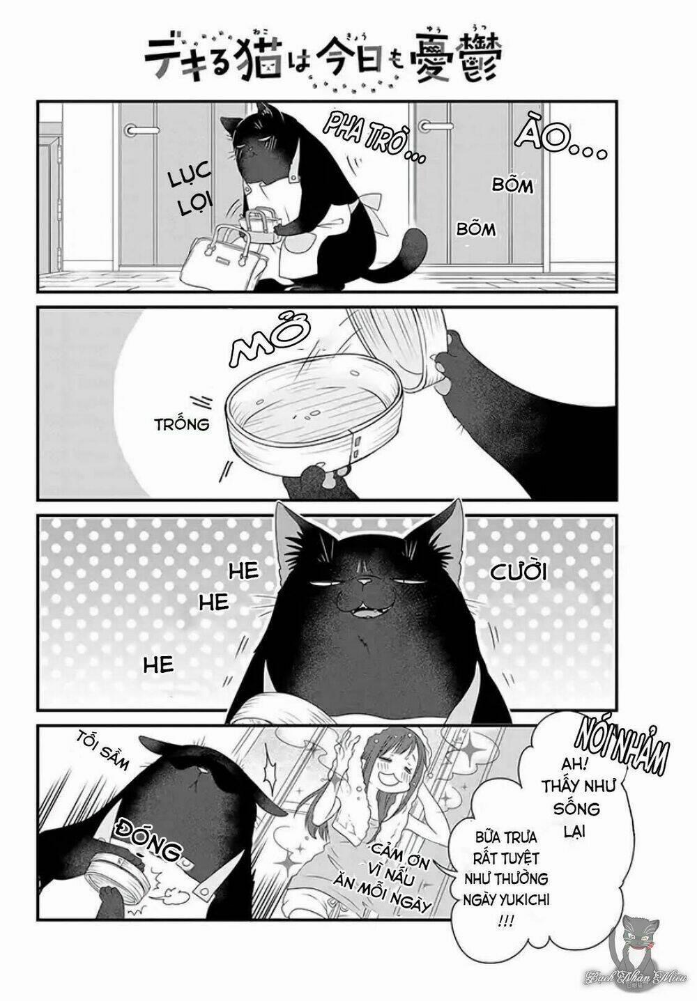 Dekiru Neko Wa Kyo Mo Yuuutsu 1 trang 10