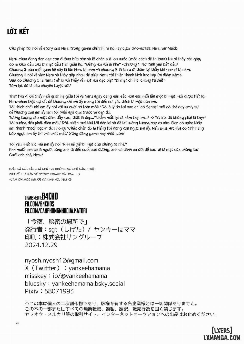 Đêm nay, ở nơi bí mật đó, chỉ có đôi ta! 1 trang 25