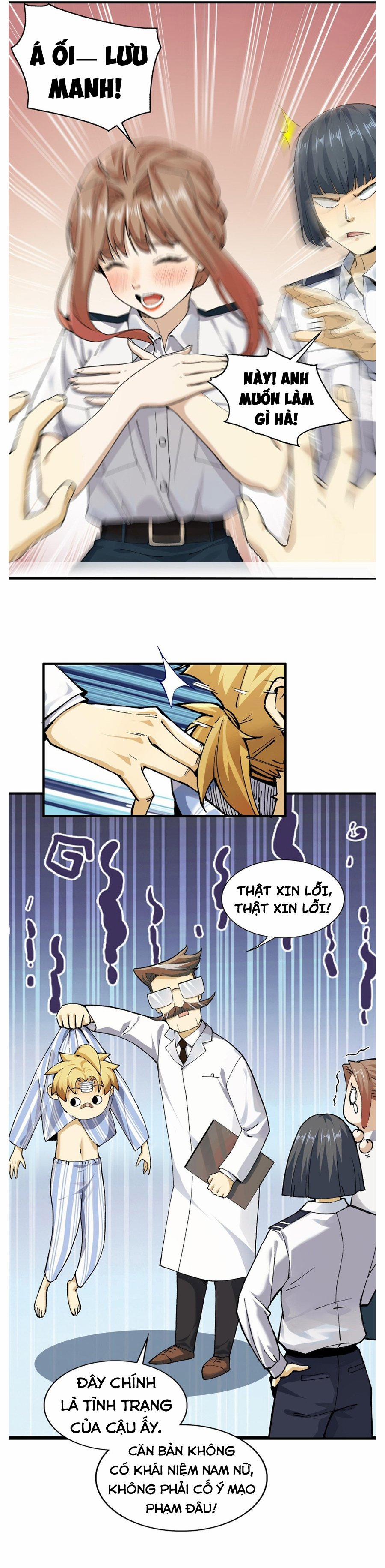 Đến Ma Quỷ Còn Sợ Tâm Thần 3 trang 9