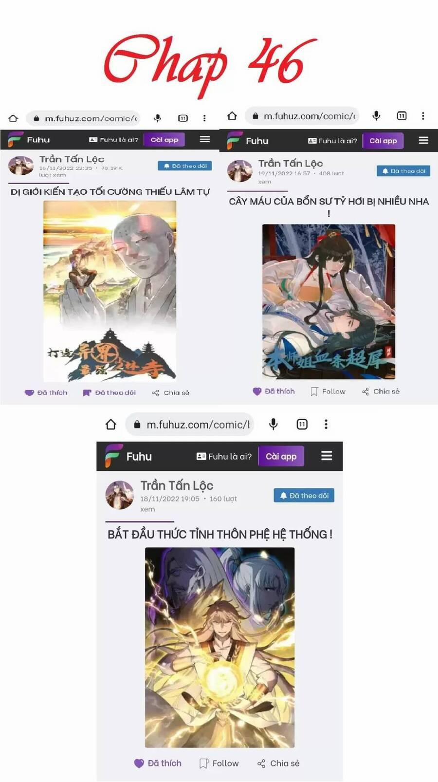 Dị Giới Kiến Tạo Tối Cường Thiếu Lâm Tự 46 trang 1