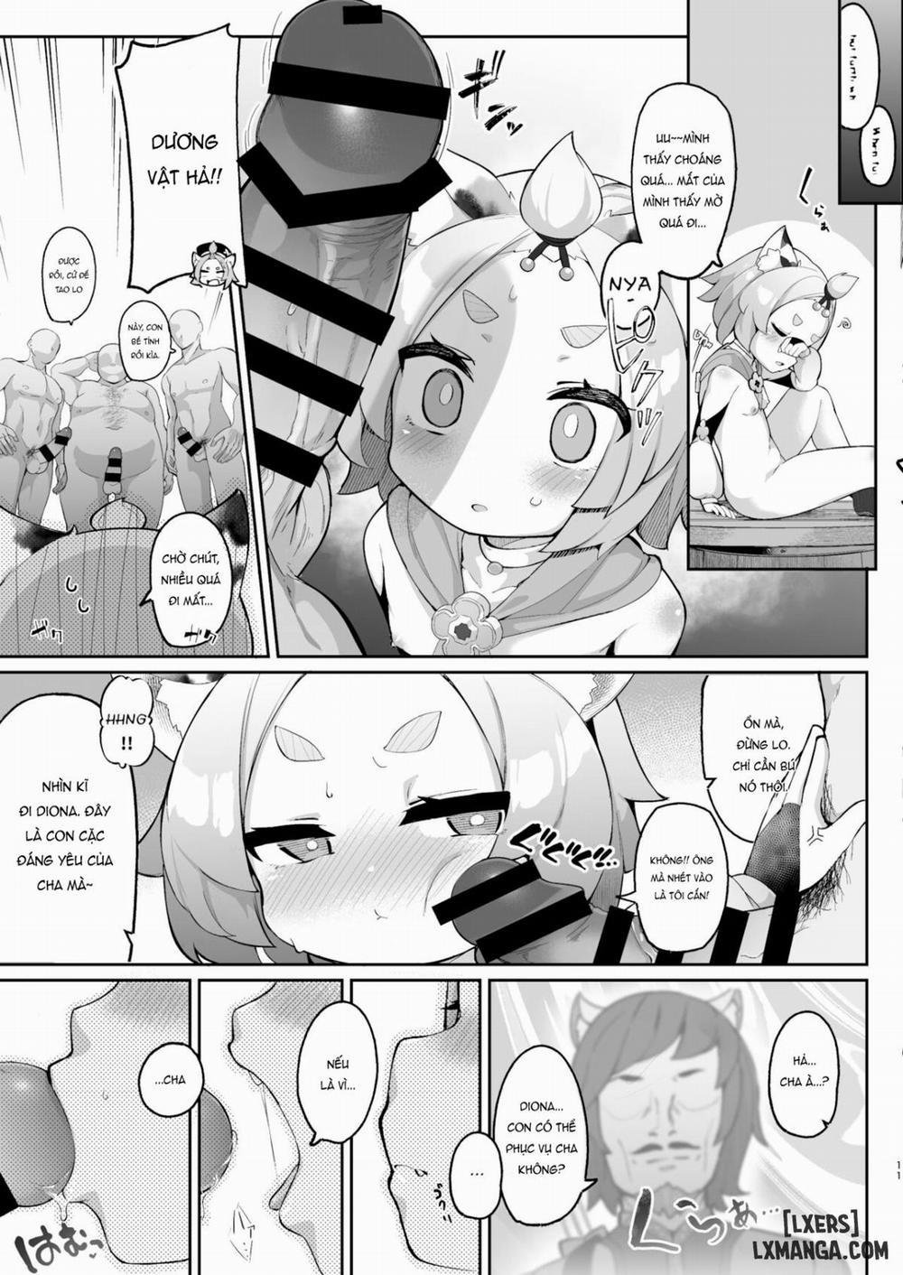 Diona no Himitsu no Cocktail Oneshot trang 9