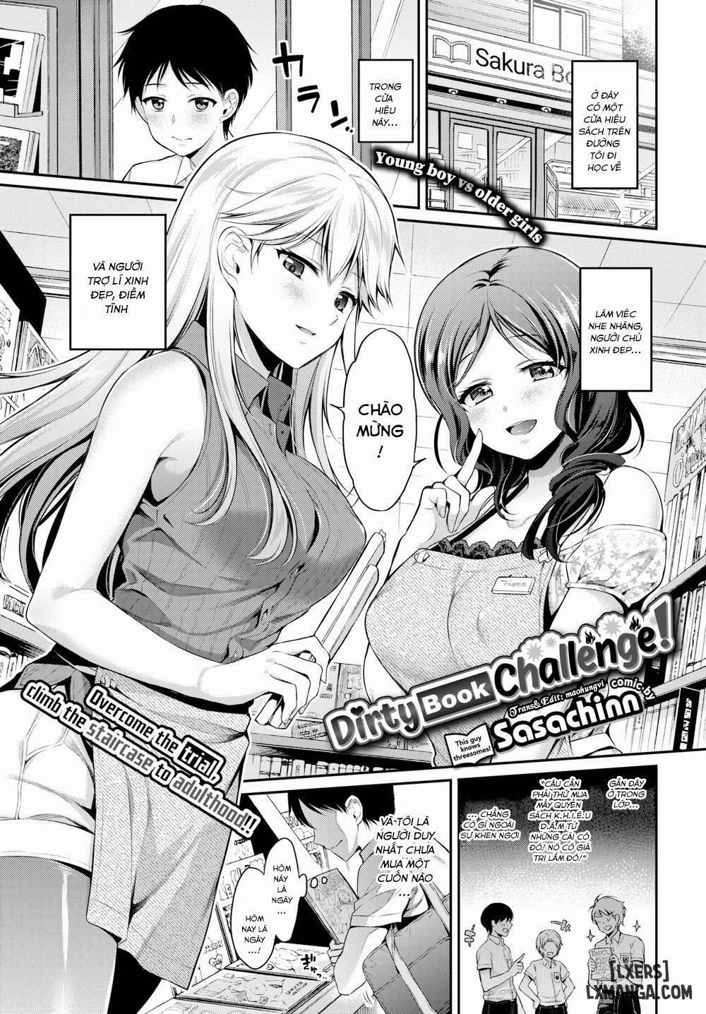 Dirty Book Challenge Oneshot trang 0