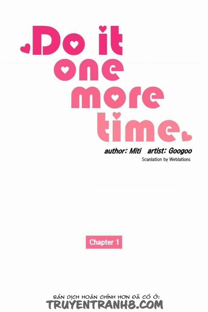Do It One More Time- Yêu Lại Từ Đầu 1 trang 2
