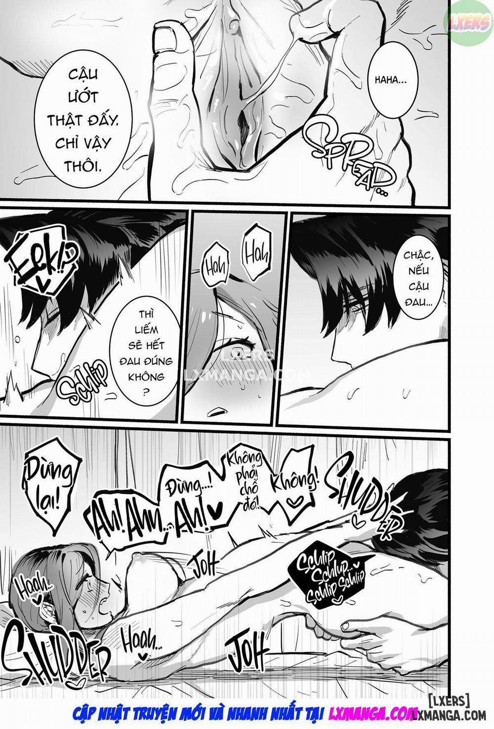 Do Strong and Silent Guys Have Wet Dreams of Their Childhood Friends Oneshot trang 44