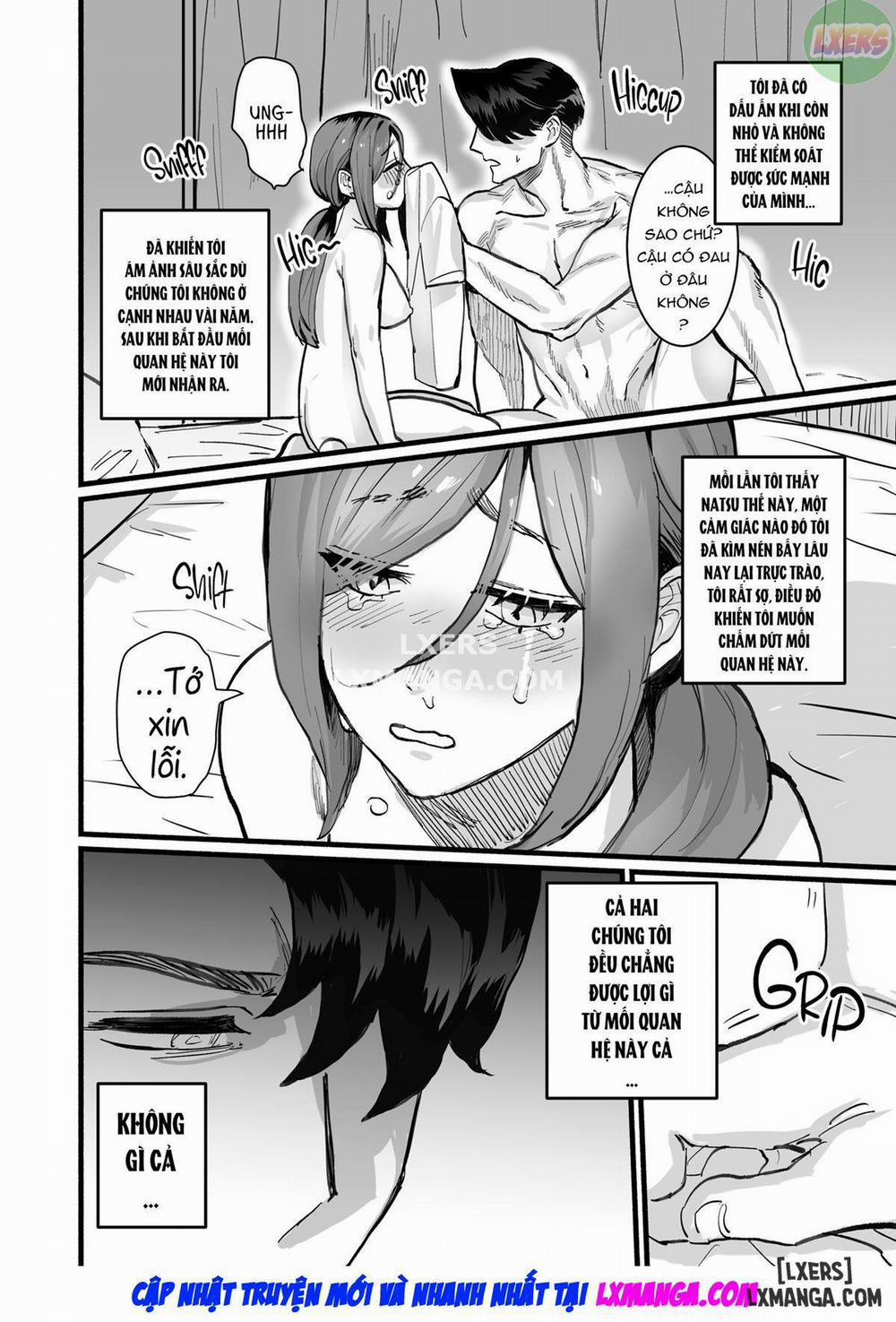 Do Strong and Silent Guys Have Wet Dreams of Their Childhood Friends Oneshot trang 47