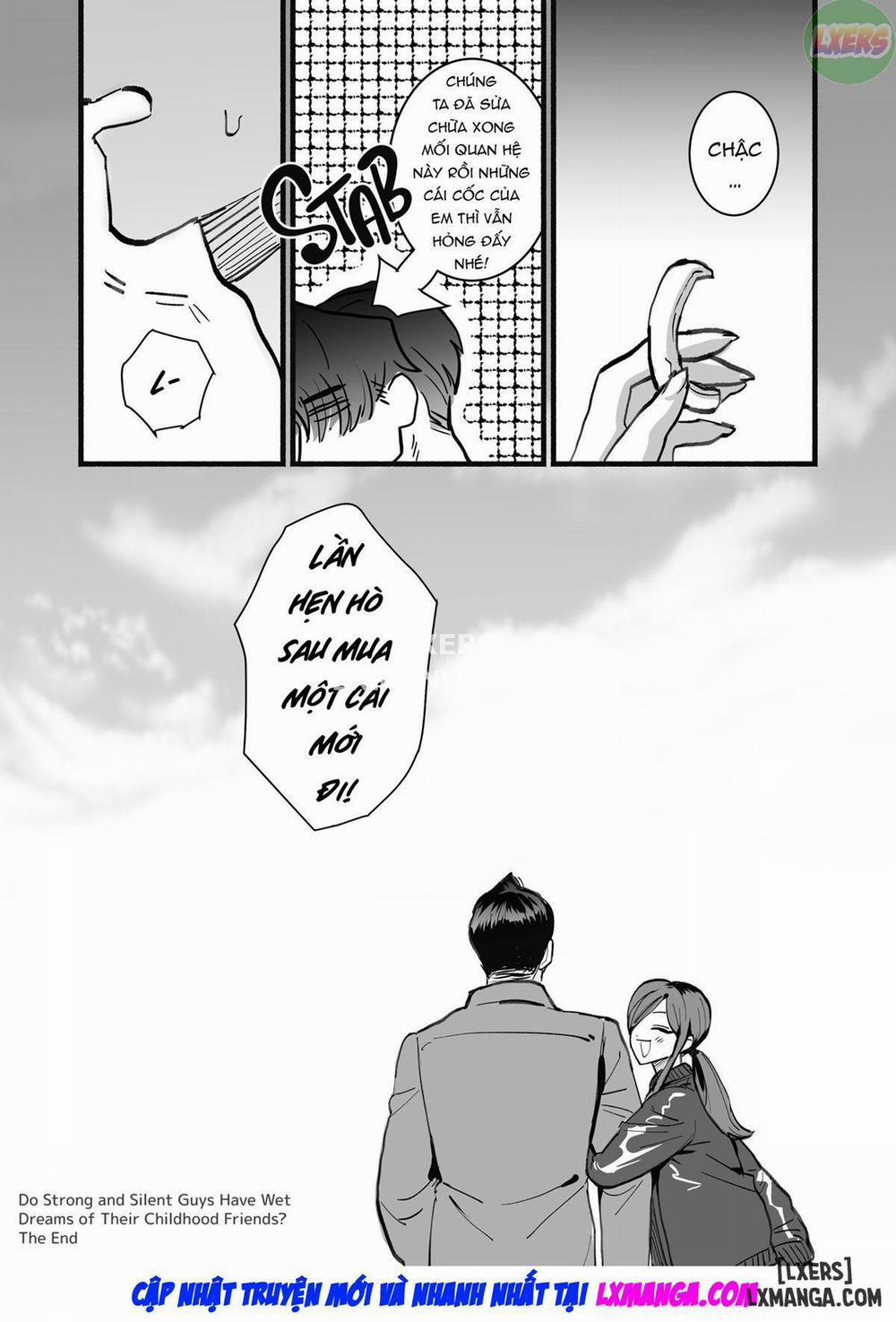 Do Strong and Silent Guys Have Wet Dreams of Their Childhood Friends Oneshot trang 78
