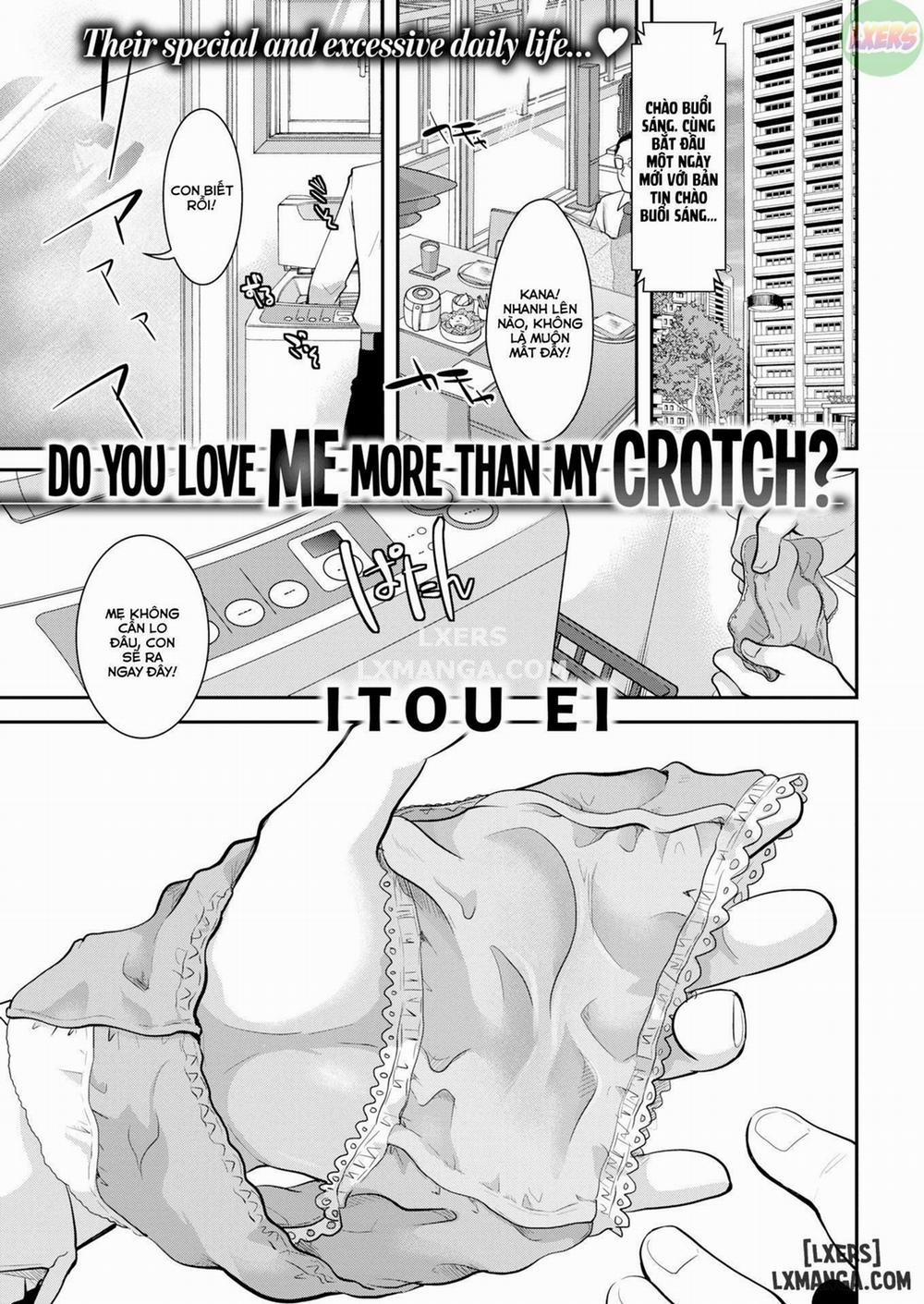 Do You Love Me More Than My Crotch Oneshot trang 0