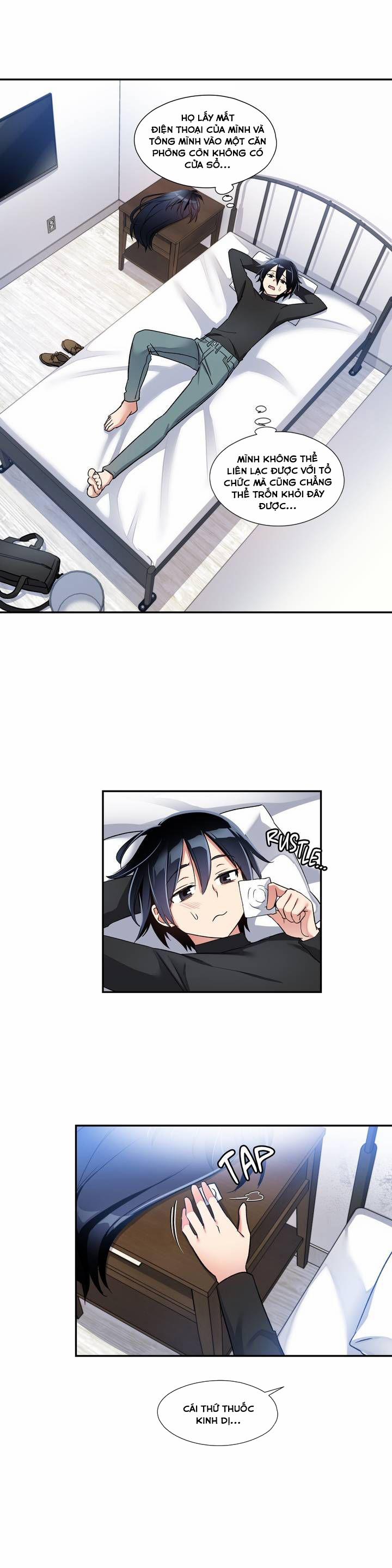 Dõi theo tình đầu 1 (Viên thuốc hình bao cao su) trang 18