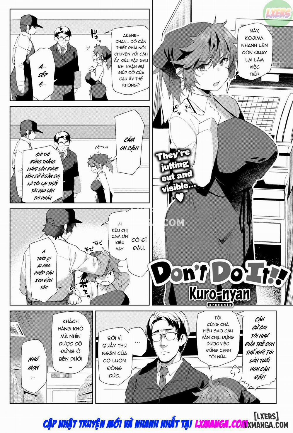 Don't Do It Oneshot trang 4