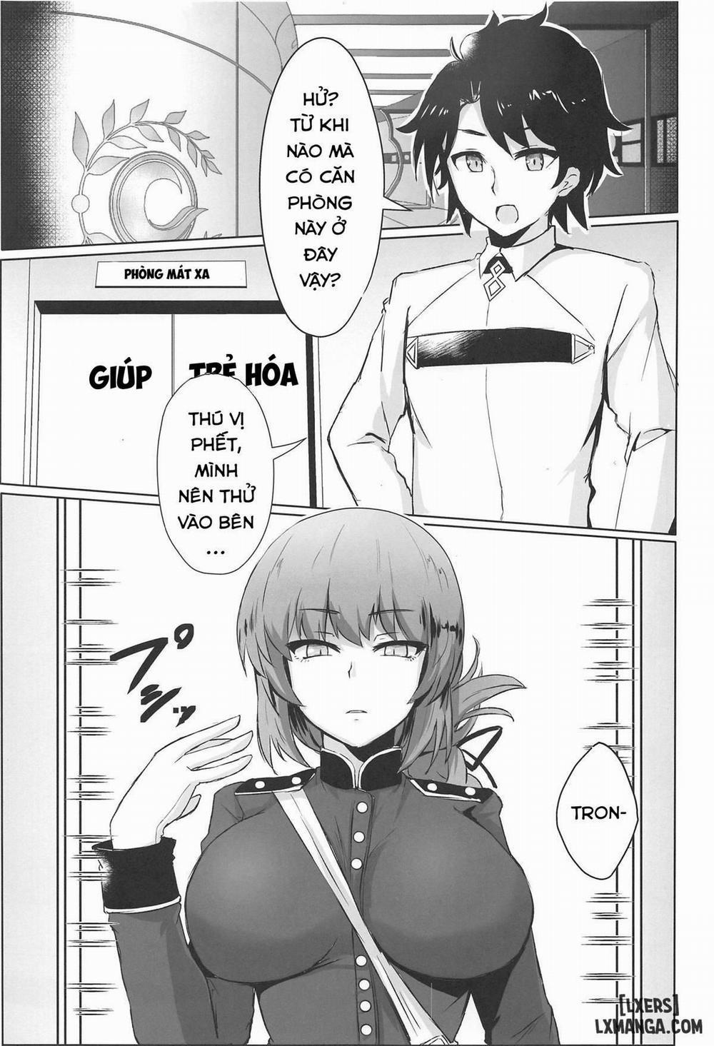 Dosukebe Fuchou no Seikan Sakusei Massage Oneshot trang 1