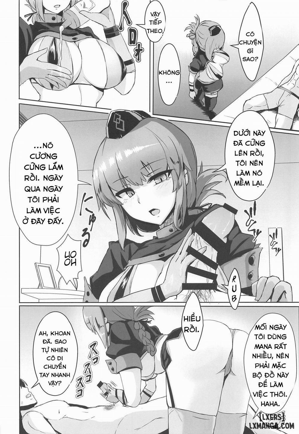 Dosukebe Fuchou no Seikan Sakusei Massage Oneshot trang 4