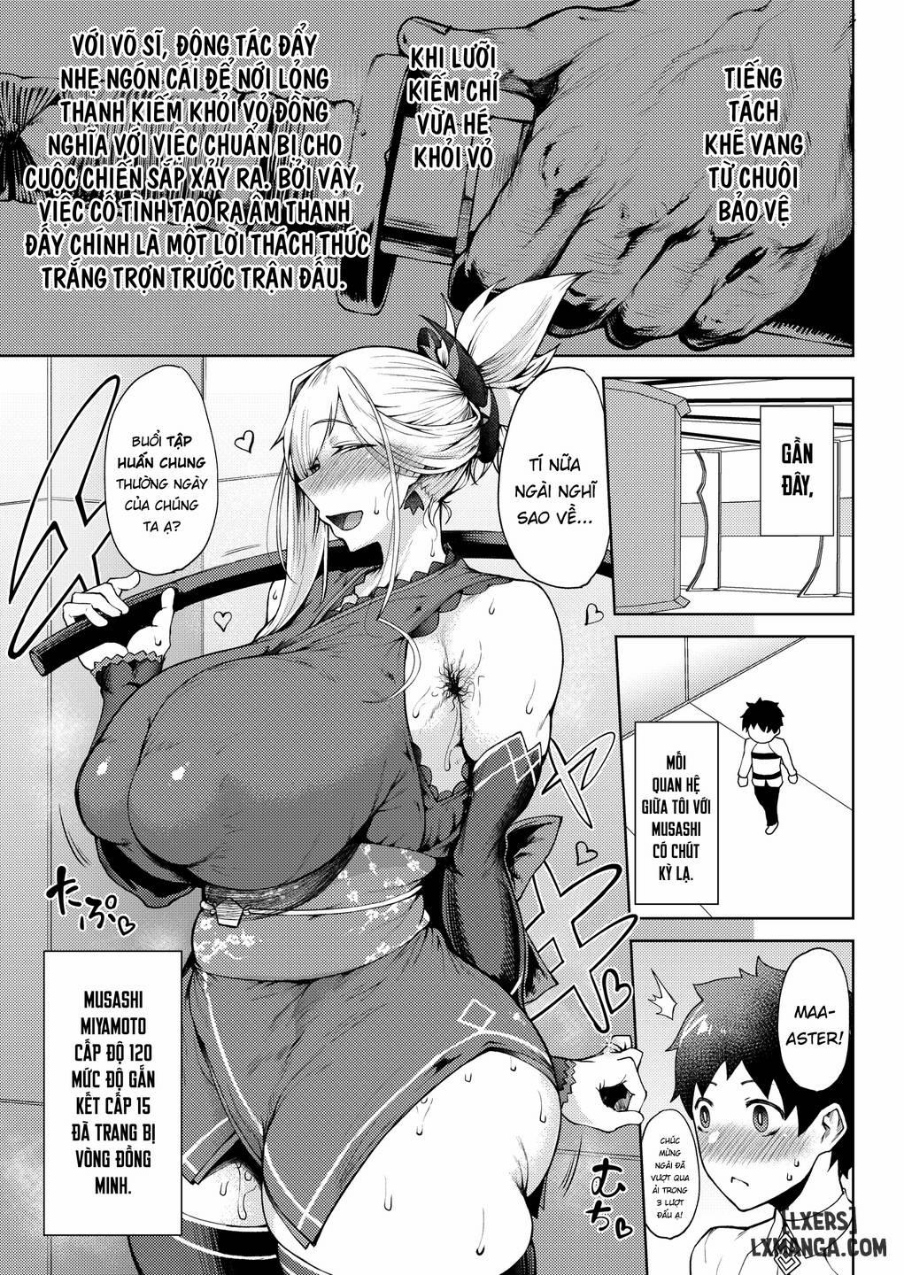 Dosukebe Kengou Koiguchi Chaki Chaki + Omake Paper Oneshot. trang 3