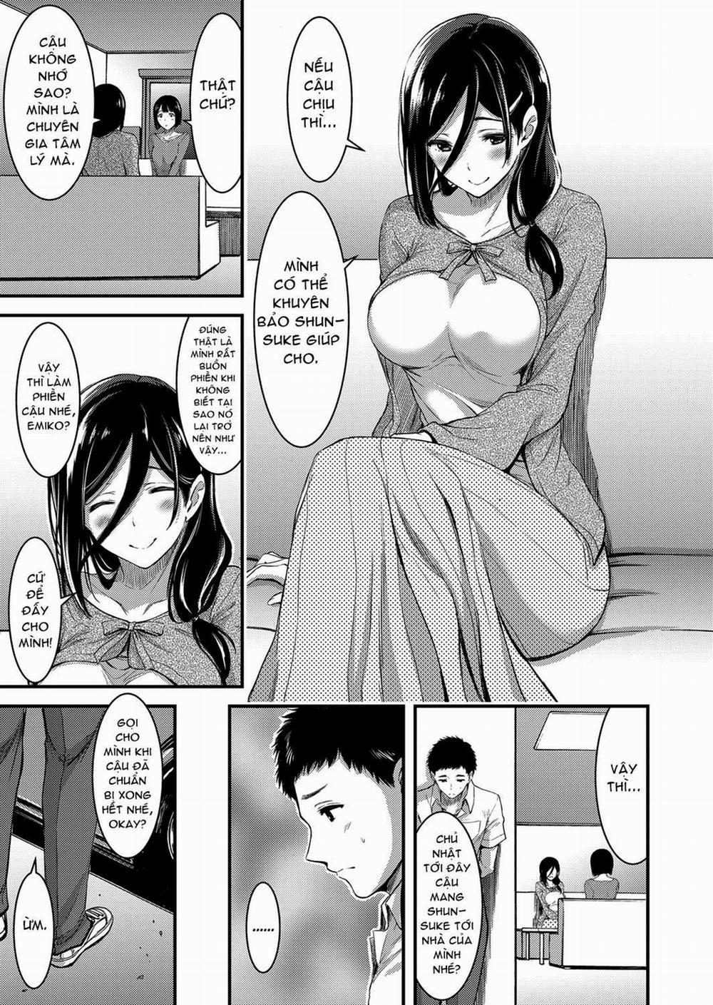 Doutei Tsumamigui Counselor ~Yuujin no Musuko ni Kindan Fudeoroshi~ Oneshot trang 3