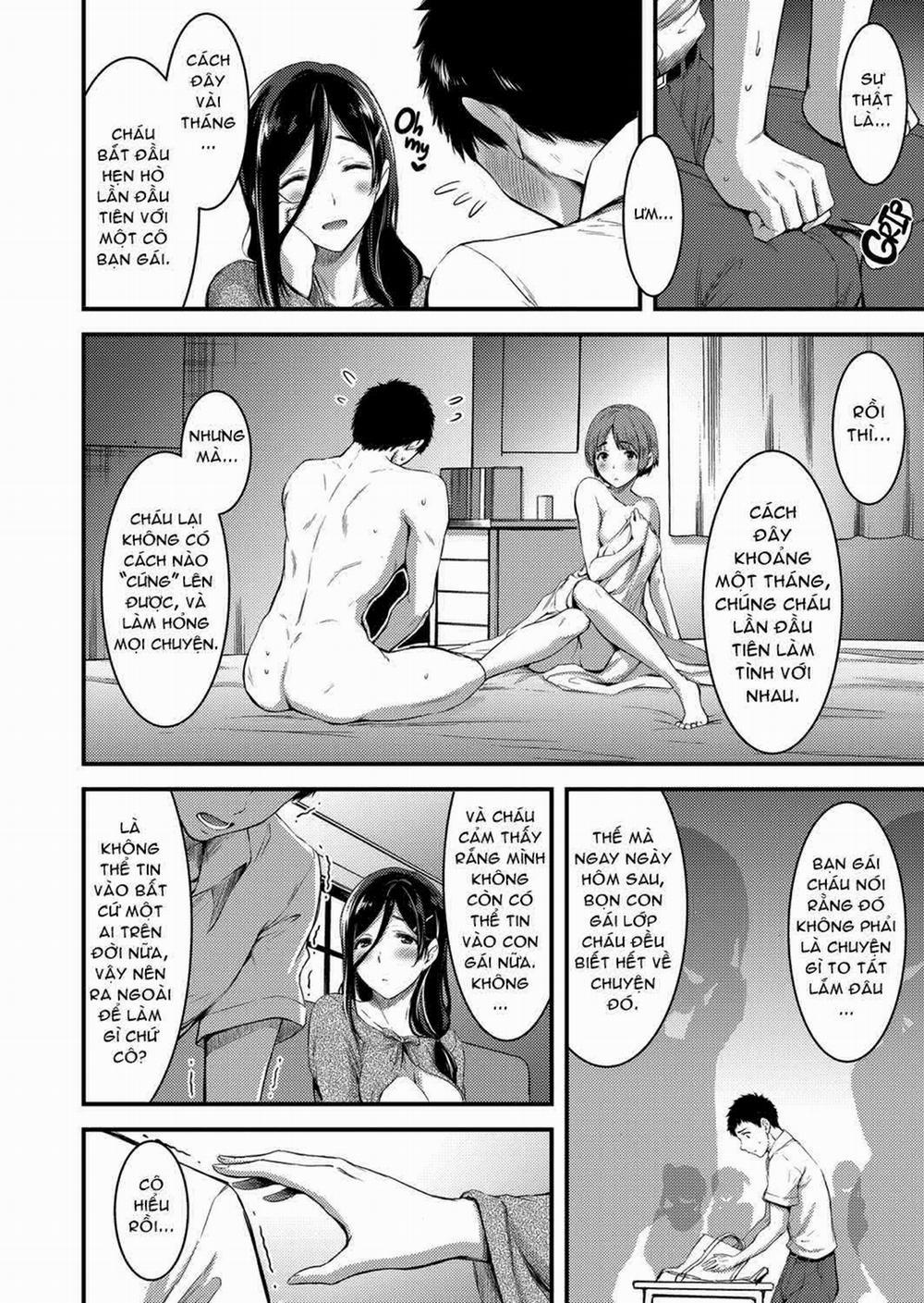 Doutei Tsumamigui Counselor ~Yuujin no Musuko ni Kindan Fudeoroshi~ Oneshot trang 8