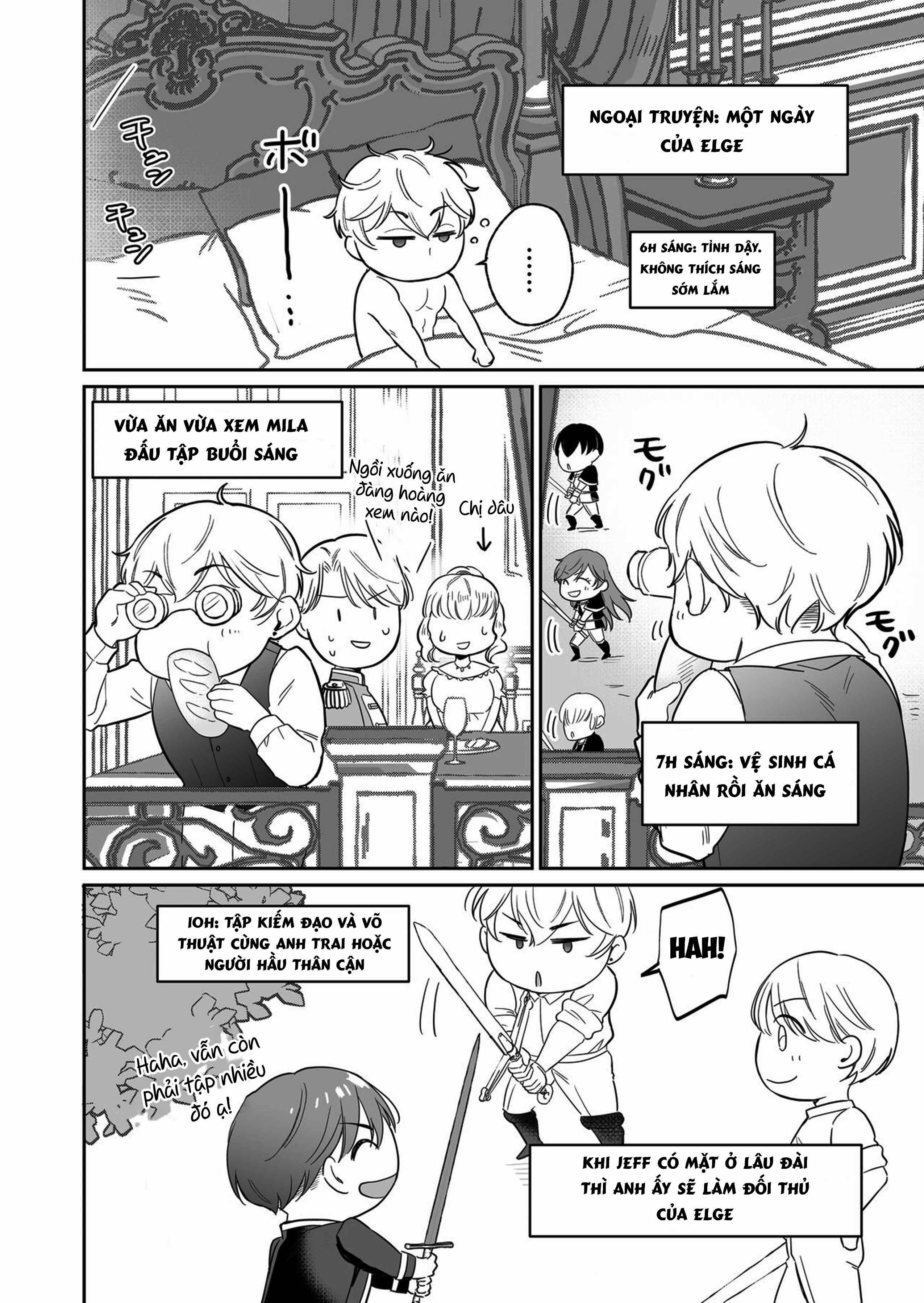 Dù Là Hiệp Sĩ Mạnh Nhất Của Đế Quốc Nhưng Tôi Vẫn Không Thể Thoát Khỏi Tên Hoàng Tử Biến Thái Này 7 trang 11