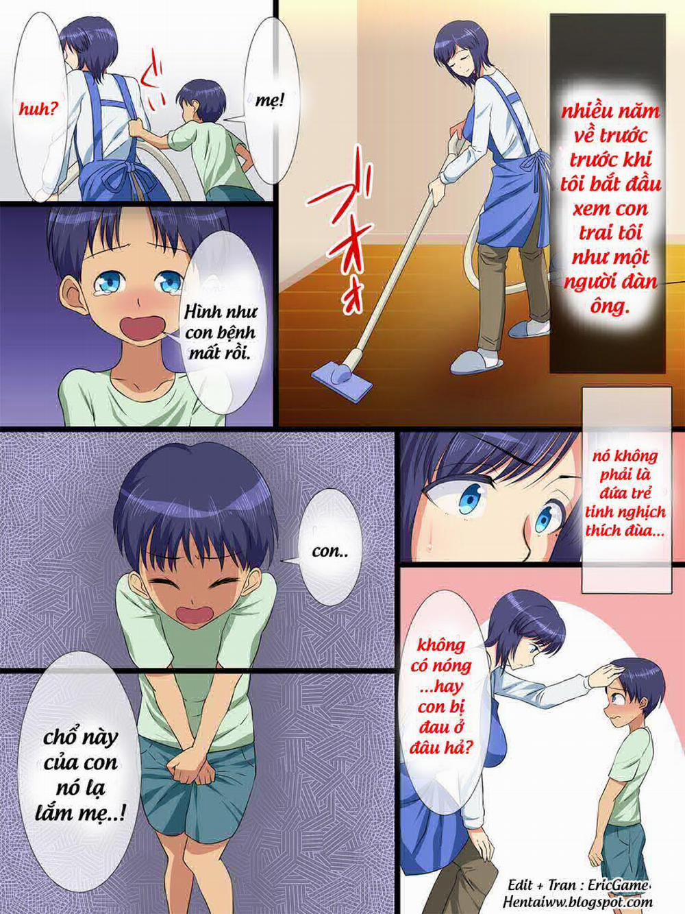 Đứa con trai không nghe lời mà cứ bắn vào trong Oneshot trang 10