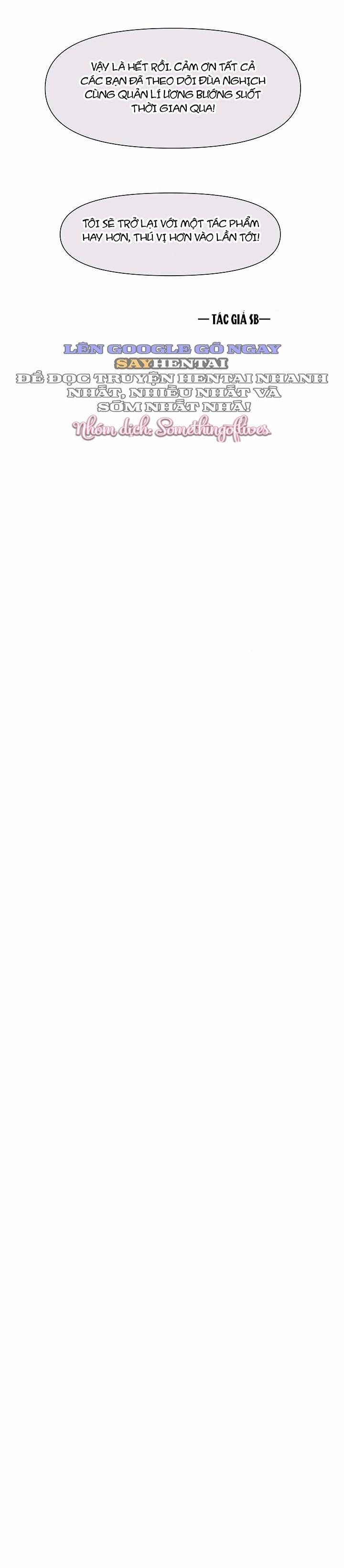 Đùa Nghịch Cùng Quản Lý Ương Bướng 0 END trang 20