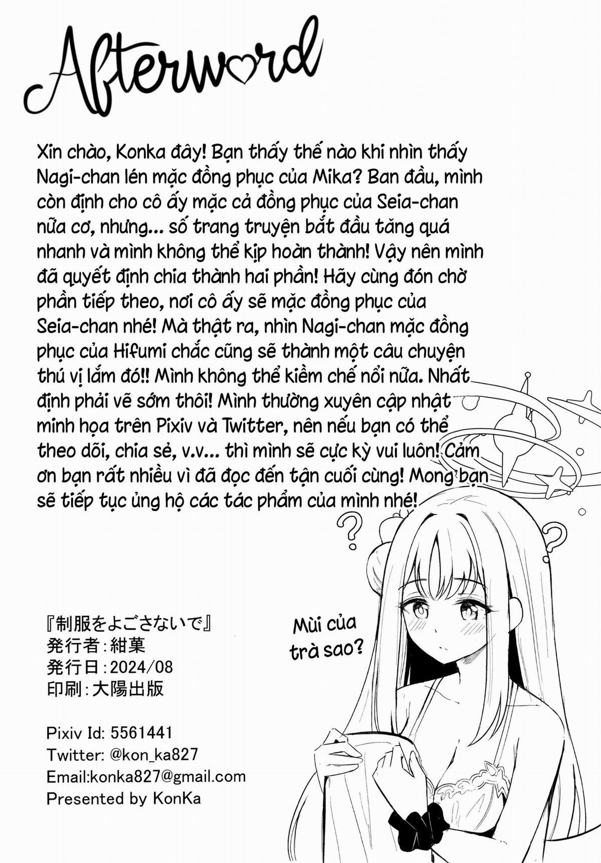 Đừng để dính lên đồng phục nhé 2 trang 12