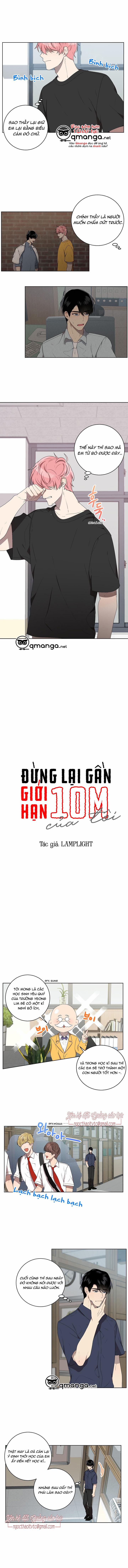 Đừng Lại Gần Giới Hạn 10m Của Tôi Chương 45 Trang 1