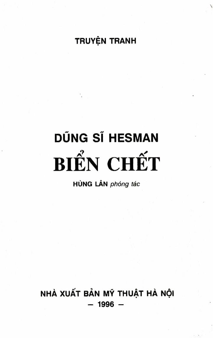 Dũng Sĩ Hesman 130 trang 2