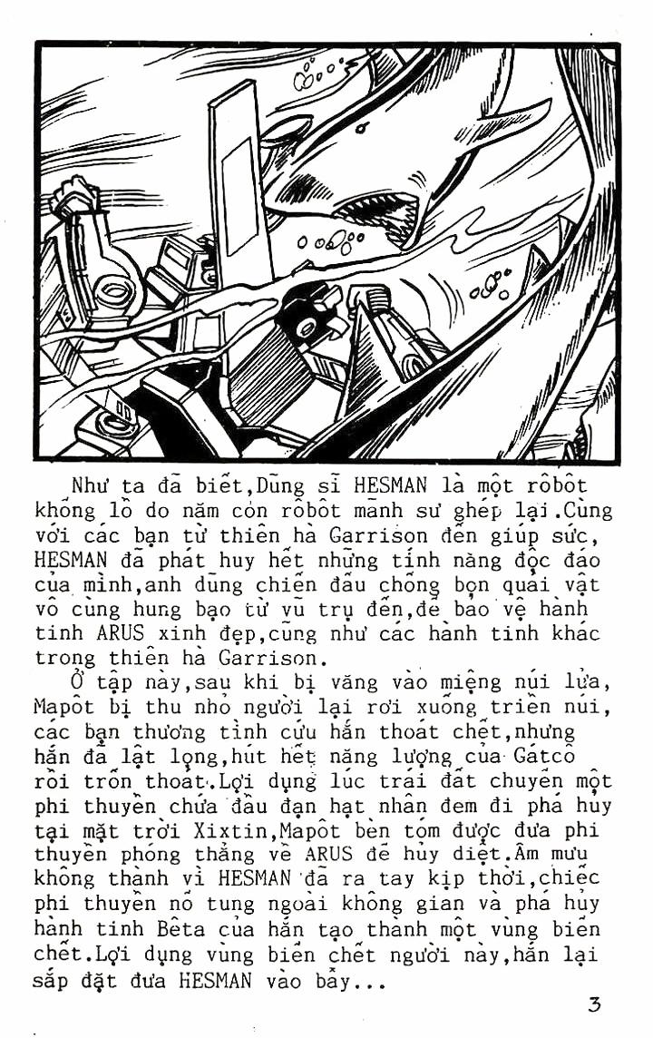 Dũng Sĩ Hesman 130 trang 3