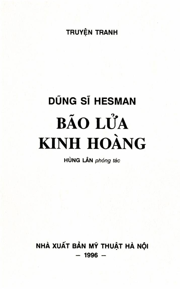 Dũng Sĩ Hesman 135 trang 2