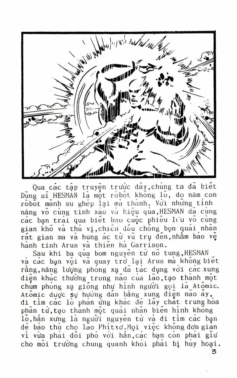 Dũng Sĩ Hesman 151 trang 3