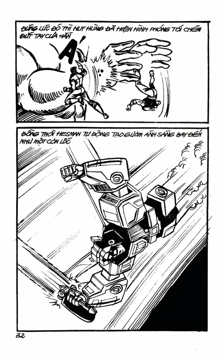 Dũng Sĩ Hesman 151 trang 31