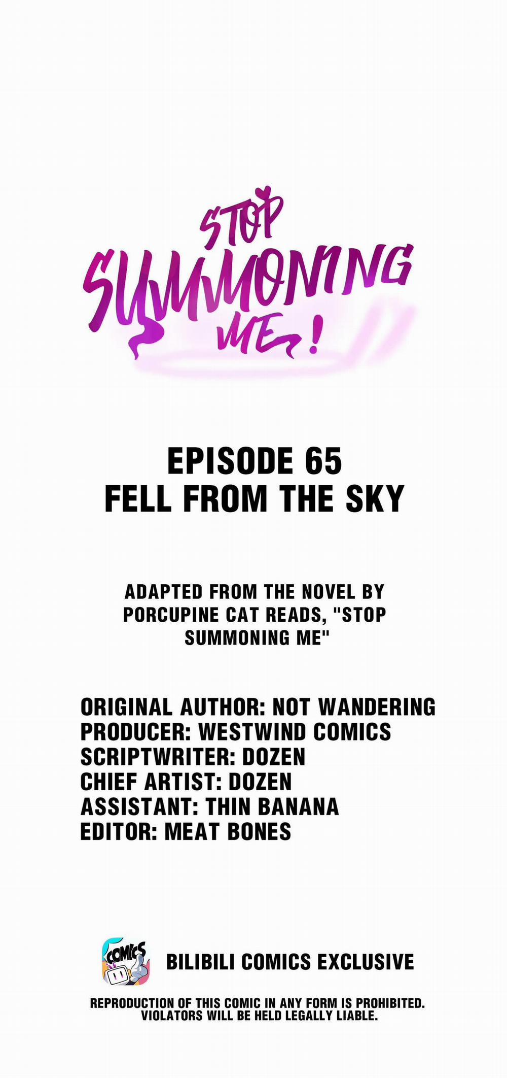 Đừng Triệu Hoán Ta Nữa 65 trang 0