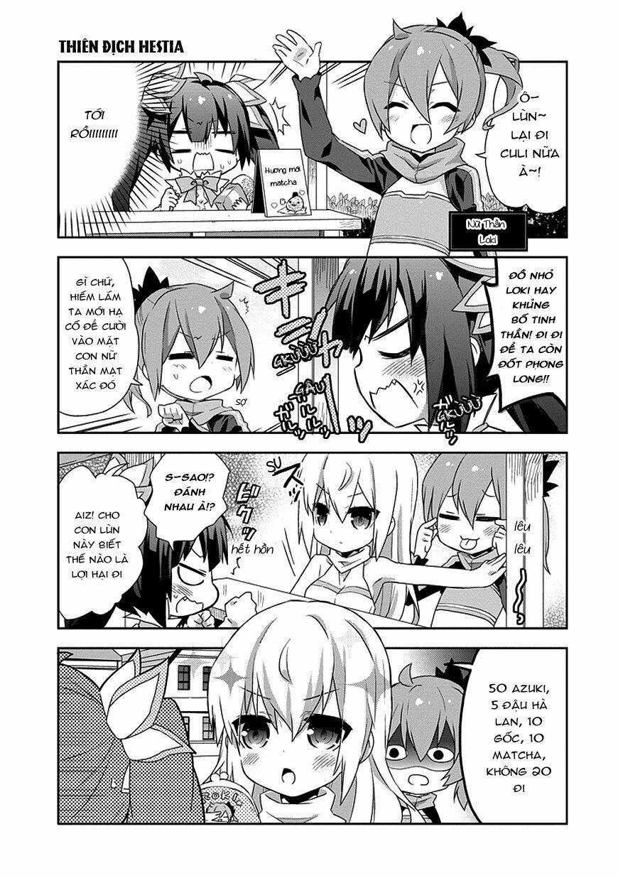 Dungeon Ni Deai O Motomeru No Wa Machigatte Iru Darou Ka 4Koma – Days Of Goddess Chương 2 Trang 5