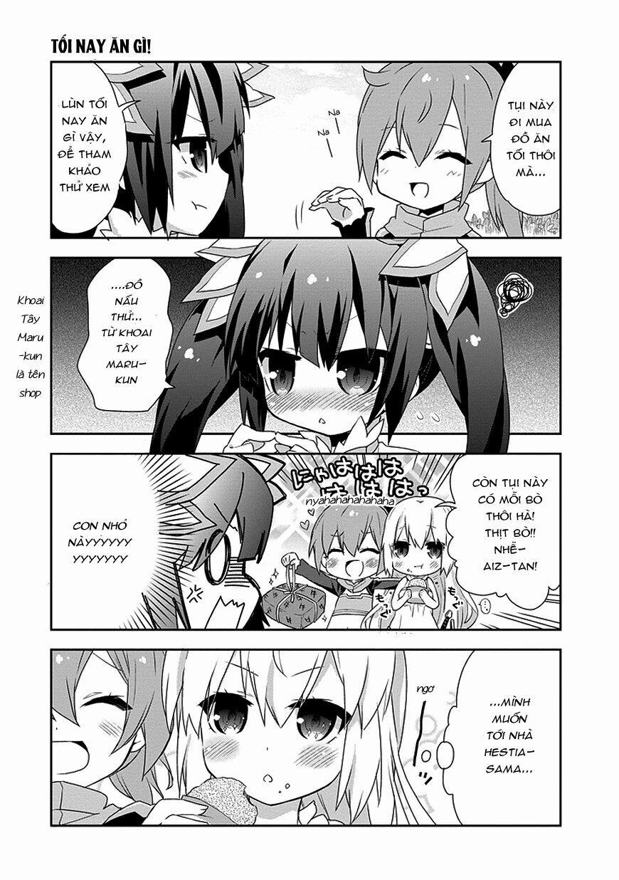 Dungeon Ni Deai O Motomeru No Wa Machigatte Iru Darou Ka 4Koma – Days Of Goddess Chương 2 Trang 6