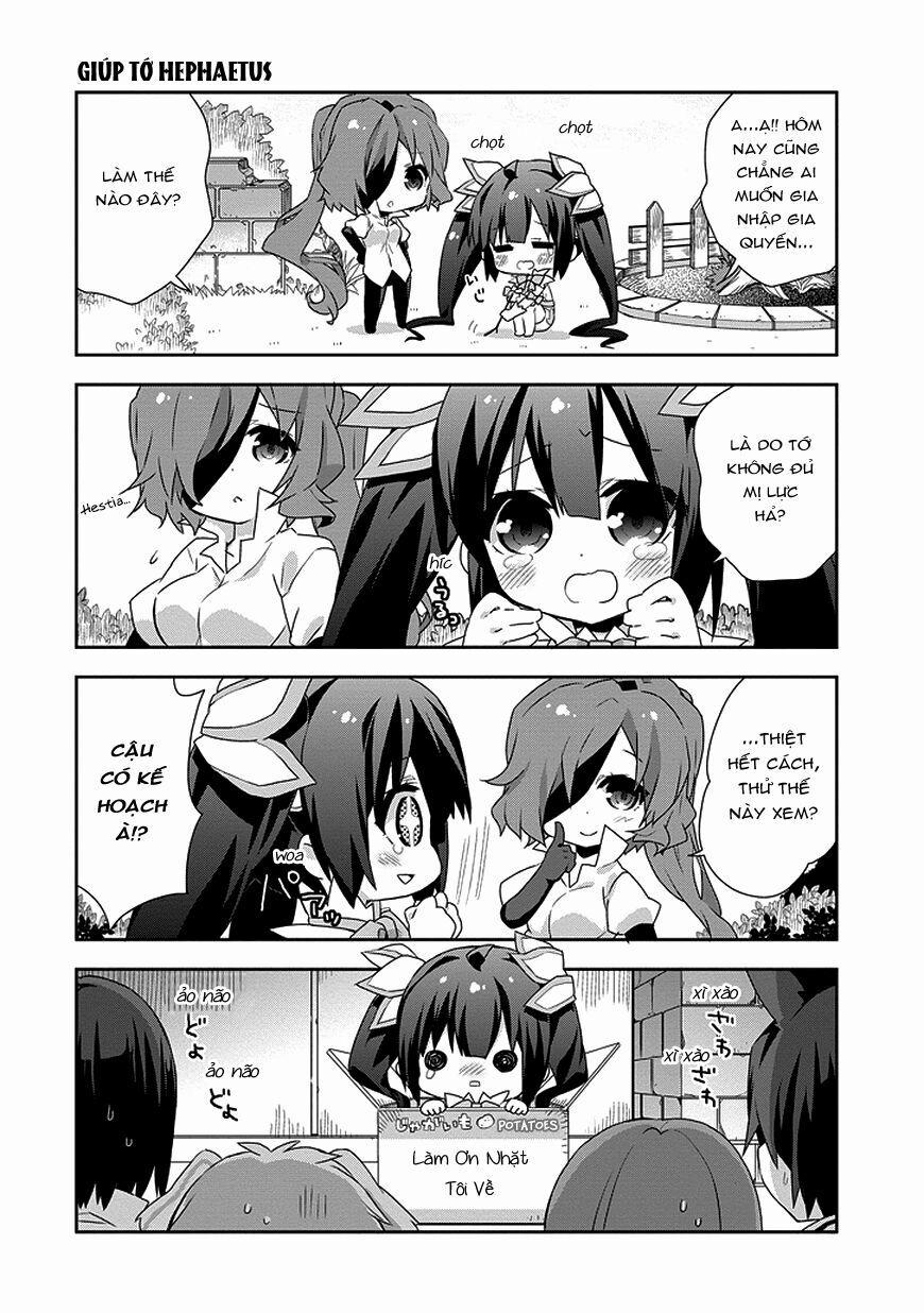 Dungeon Ni Deai O Motomeru No Wa Machigatte Iru Darou Ka 4Koma – Days Of Goddess Chương 2 Trang 10