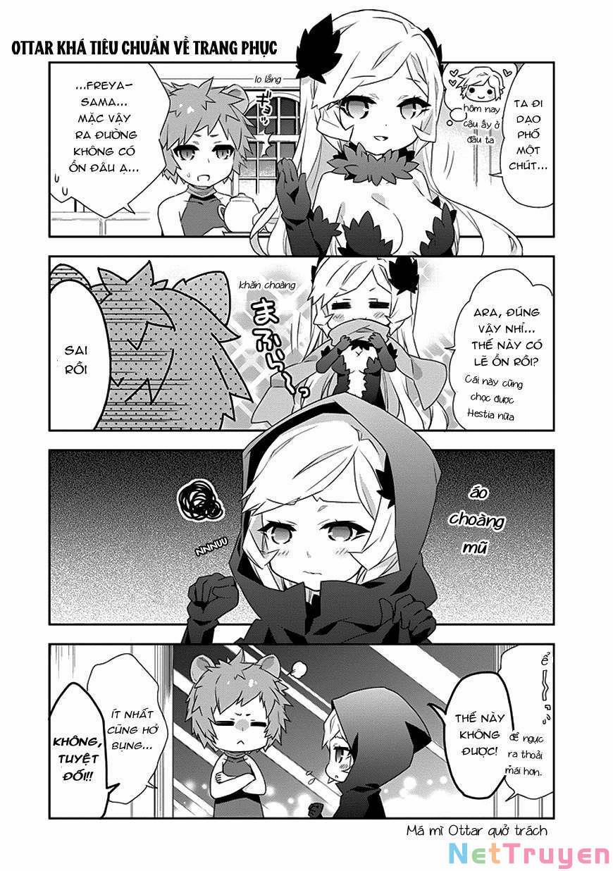 Dungeon Ni Deai O Motomeru No Wa Machigatte Iru Darou Ka 4Koma – Days Of Goddess Chương 4 Trang 11