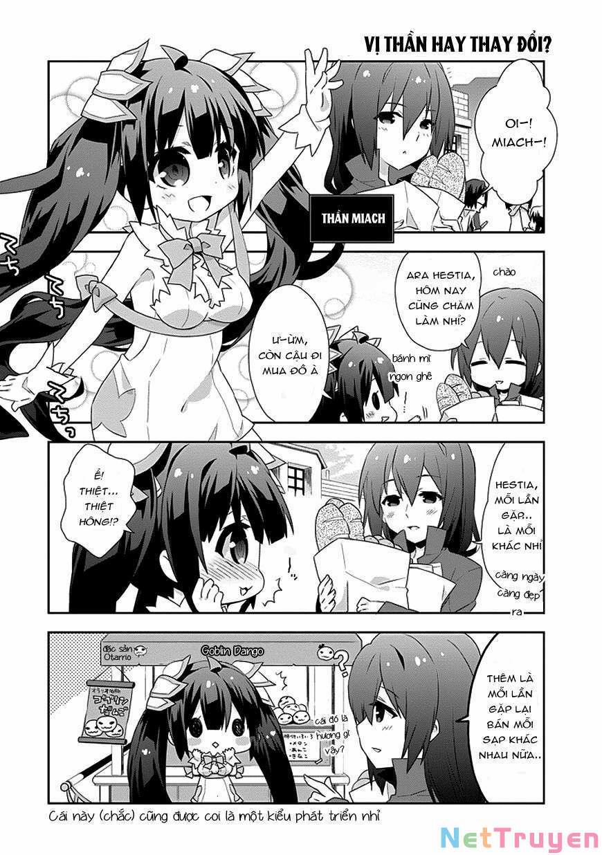 Dungeon Ni Deai O Motomeru No Wa Machigatte Iru Darou Ka 4Koma – Days Of Goddess Chương 4 Trang 5