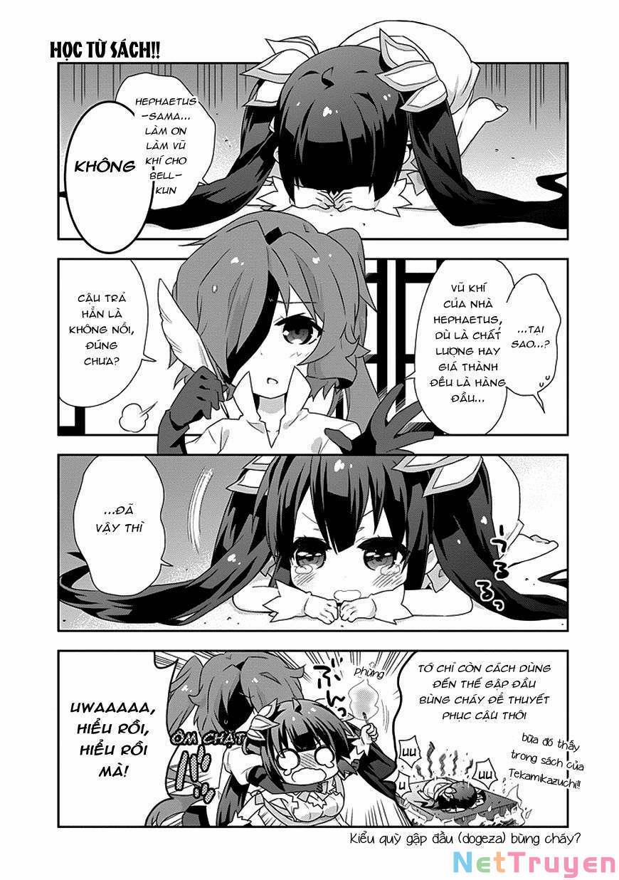 Dungeon Ni Deai O Motomeru No Wa Machigatte Iru Darou Ka 4Koma – Days Of Goddess Chương 5 Trang 6