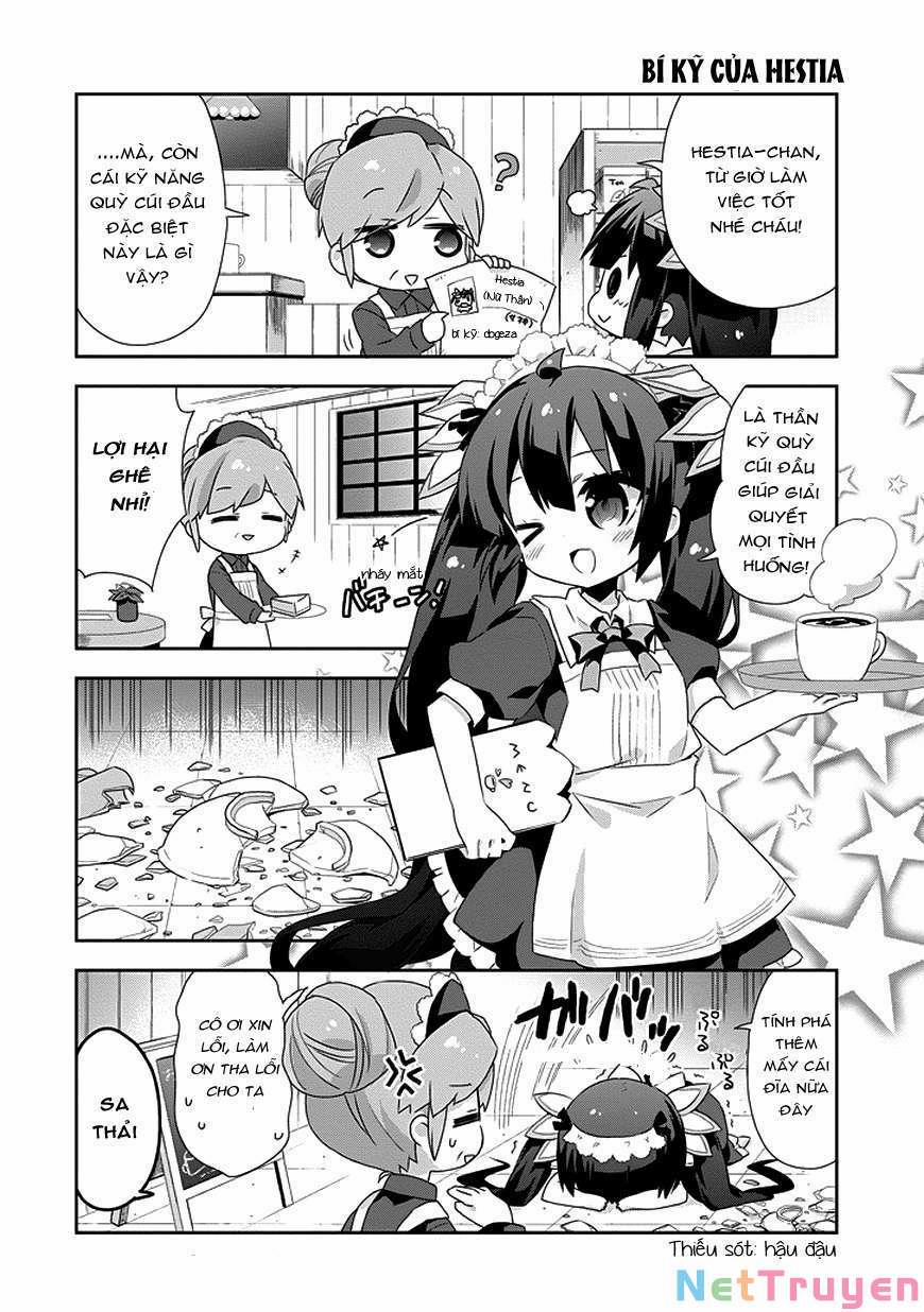 Dungeon Ni Deai O Motomeru No Wa Machigatte Iru Darou Ka 4Koma – Days Of Goddess Chương 5 Trang 9