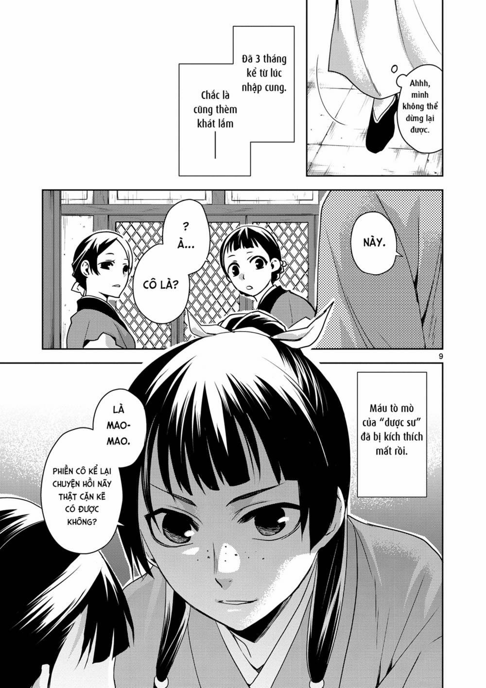 Dược Sư Tự Sự – Nhật Ký Giải Mã Bí Ẩn Chốn Hậu Cung Của Maomao 1 trang 7