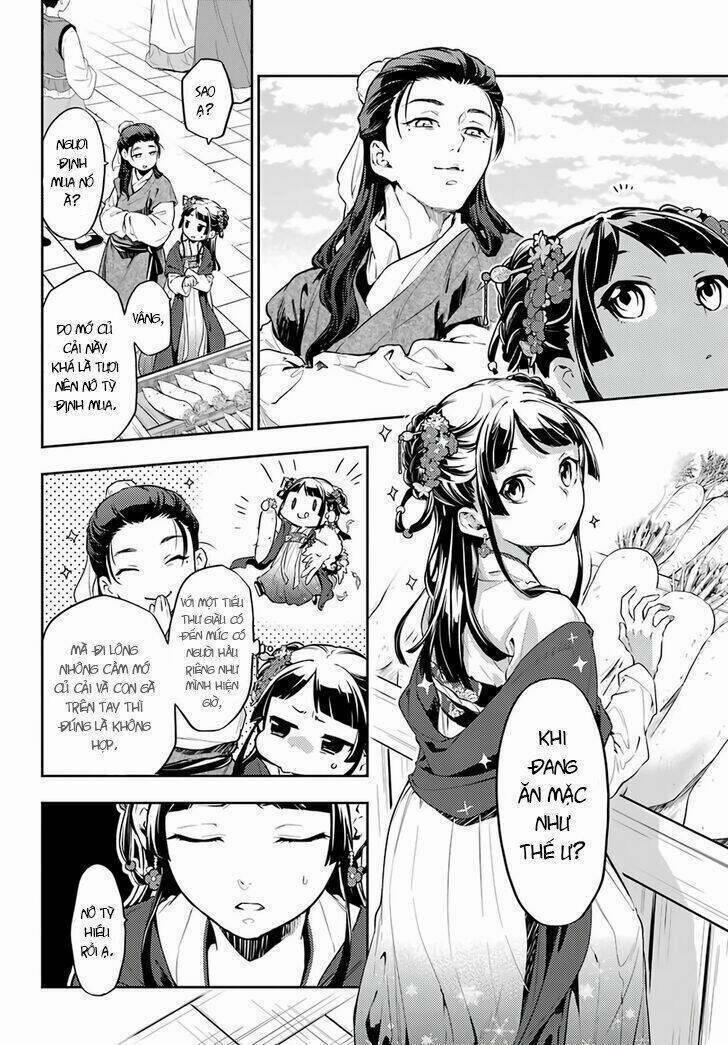 Dược Sư Tự Sự – Nhật Ký Giải Mã Bí Ẩn Chốn Hậu Cung Của Maomao 28 trang 14