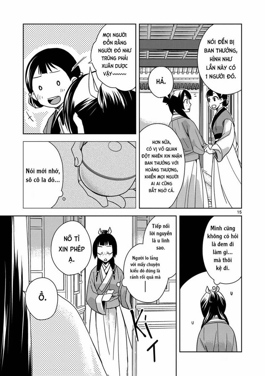 Dược Sư Tự Sự – Nhật Ký Giải Mã Bí Ẩn Chốn Hậu Cung Của Maomao 3 trang 15